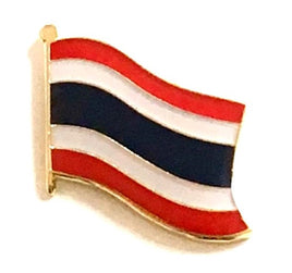 Thailand Flag Lapel Pins - Single