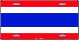 Thailand Flag License Plate