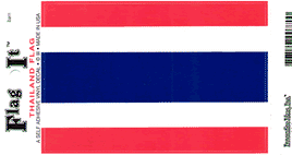 Thailand Vinyl Flag Decal