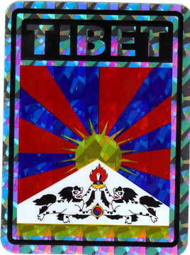 Tibet Reflective Decal
