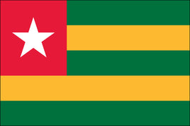 Togo 3'x5' Nylon Flag
