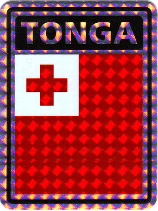 Tonga Reflective Decal
