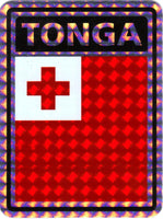 Tonga Reflective Decal