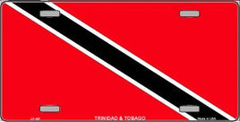 Trinidad and Tobago Flag License Plate