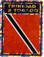 Trinidad & Tobago Reflective Decal