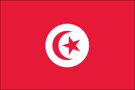 Tunisia 3'x5' Nylon Flag