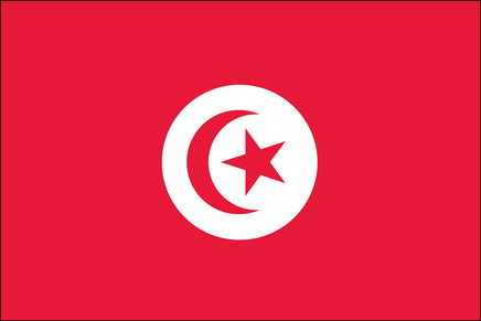 Tunisia 3'x5' Nylon Flag