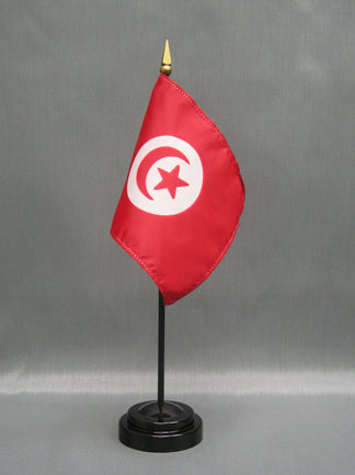 Tunisia Deluxe Miniature Flag