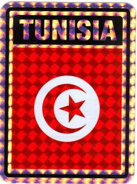 Tunisia Reflective Decal