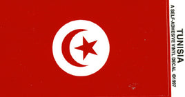 Tunisia Vinyl Flag Decal