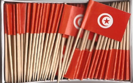 Tunisian Flag Toothpicks