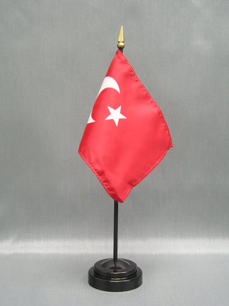Turkey Deluxe Miniature Flag