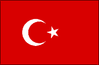 Turkey Polyester Flag