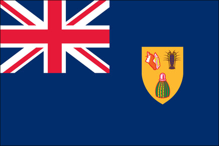 Turks & Caicos 3'x5' Nylon Flag