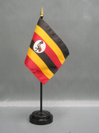 Uganda Deluxe Miniature Flag