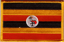 Uganda Flag Patch