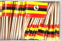 Uganda Flag Toothpicks