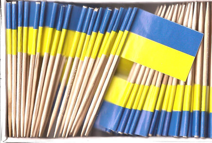 Ukraine Flag Toothpicks