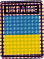 Ukraine Reflective Decal