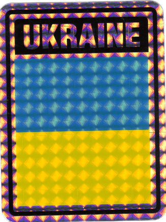 Ukraine Reflective Decal