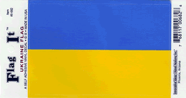 Ukraine Vinyl Flag Decal