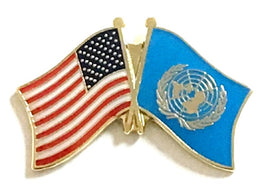 United Nations Friendship Flag Lapel Pins