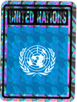 United Nations Reflective Decal