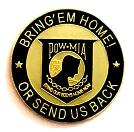 United States POW/MIA Round Emblem