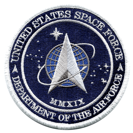 United States Space Force Round Seal Patch - out of stock