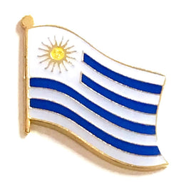 Uruguay Flag Lapel Pins - Single