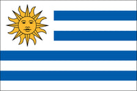 Uruguay 3'x5' Nylon Flag