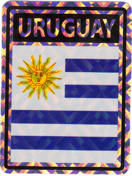 Uruguay Reflective Decal