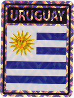 Uruguay Reflective Decal
