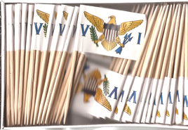 US Virgin Islands Flag Toothpicks