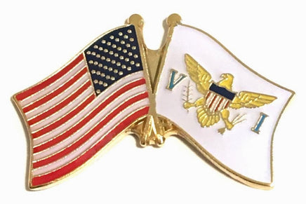 US Virgin Islands Friendship Flag Lapel Pins