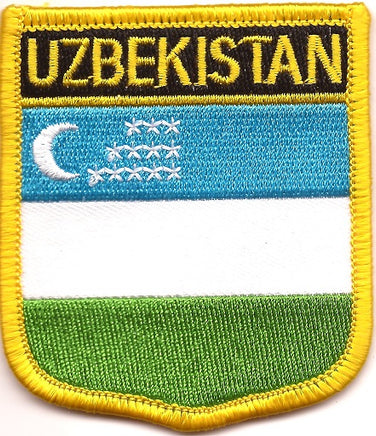 Uzbekistan Shield Patch