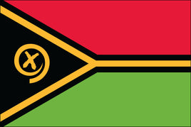 Vanuatu 3'x5' Nylon Flag