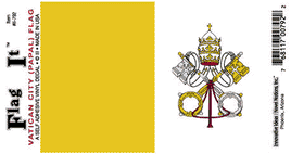 Vatican City Vinyl Flag Decal