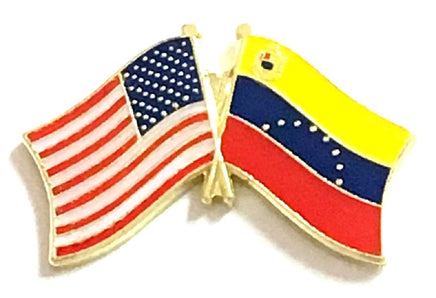 Venezuela Friendship Flag Lapel Pins