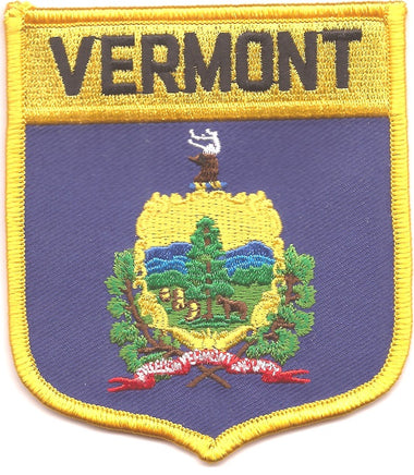Vermont State Flag Patch - Shield