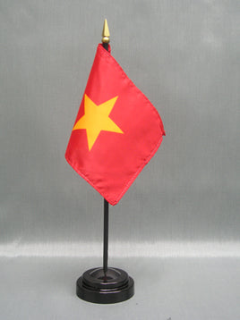 Vietnam Deluxe Miniature Flag