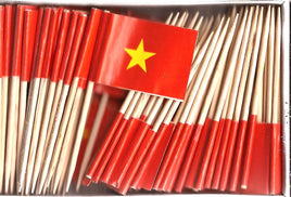 Vietnam Flag Toothpicks