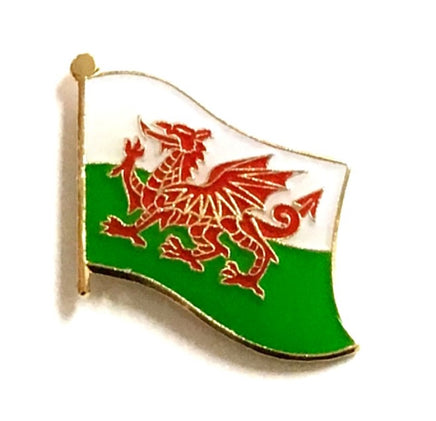 Wales Flag Lapel Pins - Single