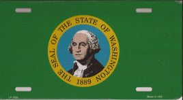 Washington Flag License Plate