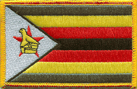 Zimbabwe Flag Patch
